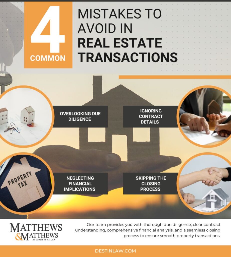 common mistakes in real estate contracts