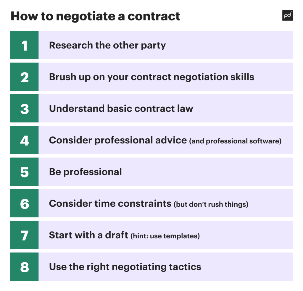essential tips for contract negotiation