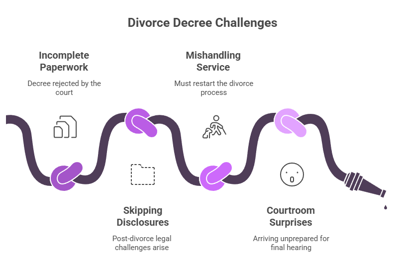 hidden challenges of uncontested divorces