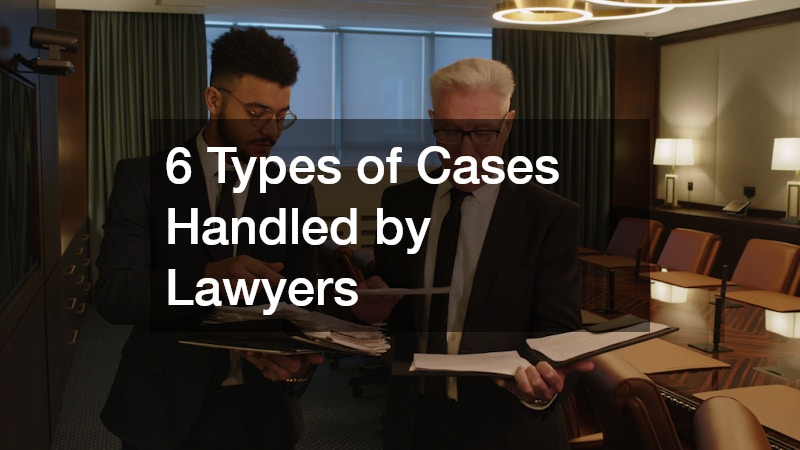 Common Types of Legal Cases and How Lawyers Can Help You